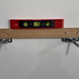 Solid Walnut Floating Wall Shelf Minimalist Hidden Bracket Design - thumbnail 4