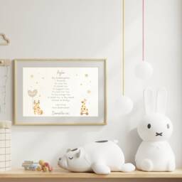 Personalised Christening Gift For Godson Or Goddaughter - Baptism For Boy Girl Godparent Promise - thumbnail 3
