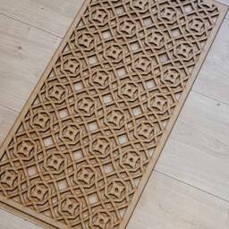 Victorian Grate Decorative Screen Laser-Cut Mdf Panel Wall Art 0161 - thumbnail 1