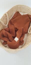 Muslin Baby Swaddle Scarf Perfect Wrap Blanket Photography Soft Gots Organic Cotton Lightweight Newborn Gift