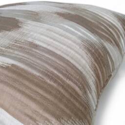 Off White, Beige & Tan Cotton Blend Decorative Throw Pillow Covers, Textured Pillows, Cushion Covers, Cotton Blend Toss Pillow, Home Decor - thumbnail 3