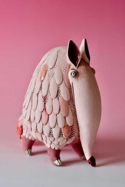 Ceramic Sculpture - Anteater - image 1