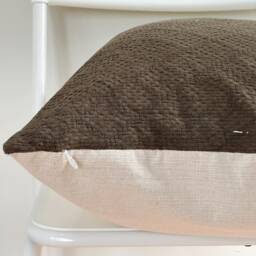 Dark Olive Green Hand Woven Pillow Cover - Limited - thumbnail 3