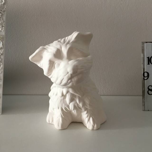 Handmade Ceramics Ready To Paint Ceramic Dog Bisque For Art Projects, Home D??cor & Unique Gifts - image 1