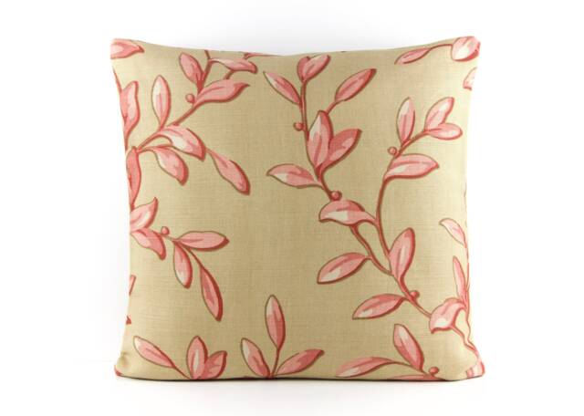 Cushion Cover 40 X cm Designer Biscuit/Red Baker - image 1