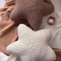star Boucle Pillow - Soft Sky Room Decor Gift Shaped Space - thumbnail 4