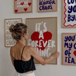 It's A Forever Thing Print Family Quote Art On Archival Paper - thumbnail 2