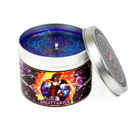 Sagittarius Zodiac Candle - Star Sign Sagittarian Constellation Gift -Horoscopes Astrology Horoscope - thumbnail 2