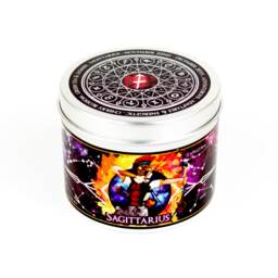 Sagittarius Zodiac Candle - Star Sign Sagittarian Constellation Gift -Horoscopes Astrology Horoscope - thumbnail 1