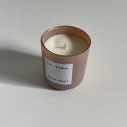Akoya Pearl - Lemon & Sea Mist 8Oz Scented Candle 100% Soy Wax Essential Oil Ecofriendly Vegan Clean Burn - thumbnail 2