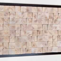 Modern Wood Wall Art - Minimalist 3D Geometric Sculpture A Statement Piece With Character - thumbnail 2