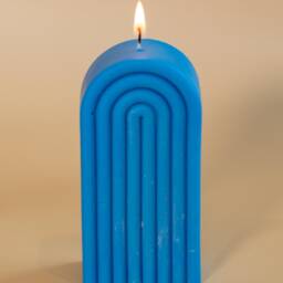 Hand-Poured Soy Wax Arch Candle - Modern Home Decor Accent - thumbnail 2