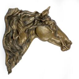 Fresian Horse - Big, Horse Hanging Statue, Limited Edition, Artdog - thumbnail 3