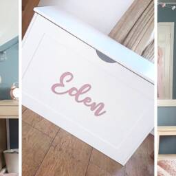 Wooden Toy Box Name Sign - Personalised Toy Box - thumbnail 3