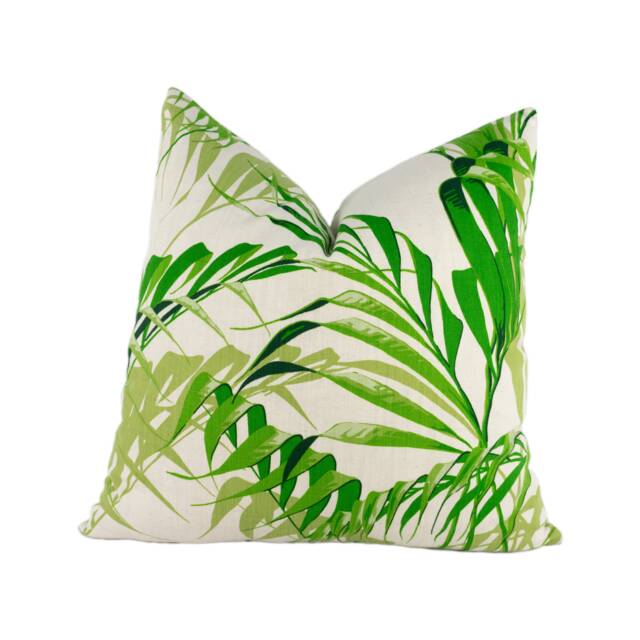 Sanderson - Palm House Botanical Green Cushion Cover Throw Pillow Designer Home Decor - image 1
