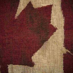 Vintage Canada Canadian Flag Woven Tapestry Cushion Pillow Cover - thumbnail 2