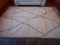 Moroccan Beni Ouarain Rug, 237x170 cms - thumbnail 1