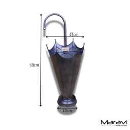 Firana Gunmetal Umbrella Stand - thumbnail 4