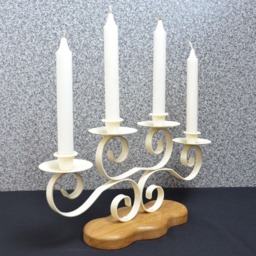 Unique 4 Candlestick Holder. Candelabra - thumbnail 2