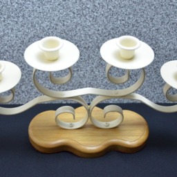 Unique 4 Candlestick Holder. Candelabra - thumbnail 4