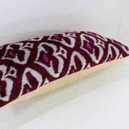 Velvet Ikat Pillow - thumbnail 3