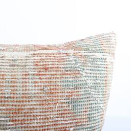 Handwoven Turkish Kilim Pillow Cover Bohemian Throw - 12x24 - thumbnail 3