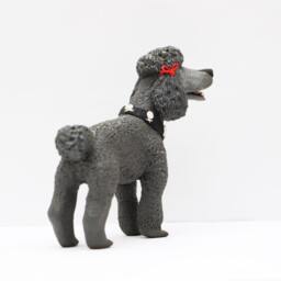 Custom Poodle & Labradoodle Sculpture Handmade Polymer Clay Keepsake - thumbnail 3