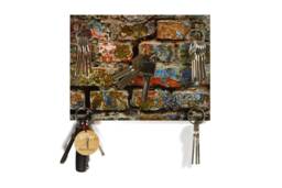 "Magnetic Key Board, Holder, ""Wall"