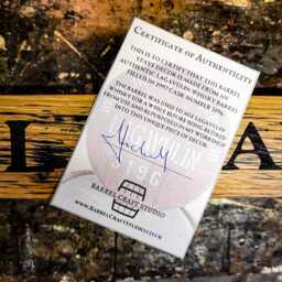 Lagavulin 1997 Whisky Barrel Stave Sign, Islay Cask Wall Art Gift - thumbnail 4