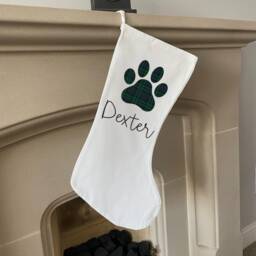 Personalised Christmas Dog Stocking - Stockings Gifts Pet - thumbnail 3