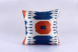 Ikat Pillow, Hand Woven Pillow Cover, Throw Pillows, Designer Decorative Accent Pillows