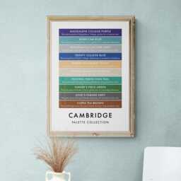 Cambridge Funny Colour Palette Print, Poster Wall Art - thumbnail 3