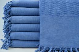 "Stone Washed Towel, , Beach Towel, Towel, Bohemian Towel, Tribal Towel, Stone Peshtemal, Blue Peshtemal, Peshtemal, 34""x67"