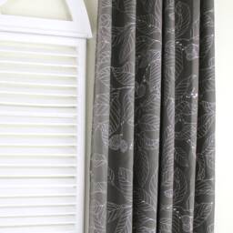 Window Curtain Panel/Window Treatment/Topper/Bedroom Drape/Bathroom Shower Curtain, Kids Nursery Children PlayroomCotton Cherry Tree, Gift - thumbnail 3