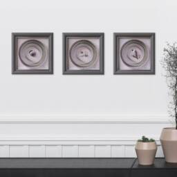 Coastal String Art Set - Seashell & Mineral Stone, Framed Wall Decor