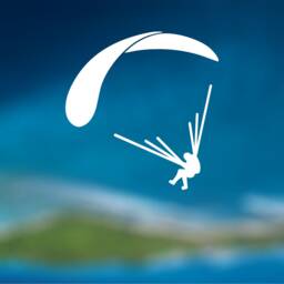 Paraglider Vinyl Decal, Adventure Sport Sticker, Skydiving Wall Art - thumbnail 4