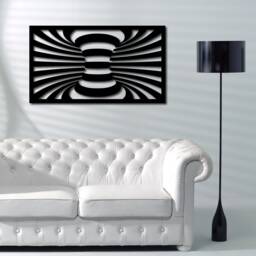 3D Vortex Illusion Acrylic Wall Art Modern Home Decor