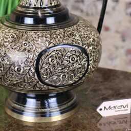 Aravalli Aftaba Brass Arabian Jug Vase Ornament 50cm - thumbnail 2