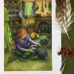 "The Witch in The Glen - Print From ""Forest Of Enchantment Oracle" - thumbnail 3