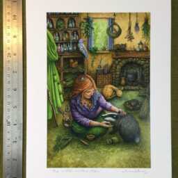 "The Witch in The Glen - Print From ""Forest Of Enchantment Oracle" - thumbnail 2