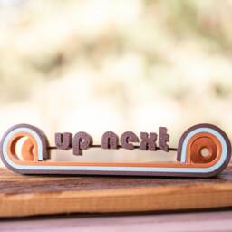 Up Next - Vinyl Wall Mount Record Display Stand Album Of The Day Mounted - thumbnail 2