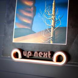 Up Next - Vinyl Wall Mount Record Display Stand Album Of The Day Mounted - thumbnail 1