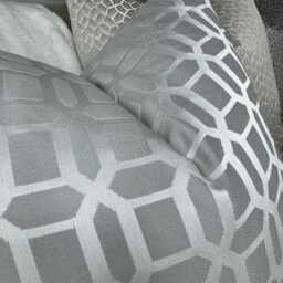 Luxury Cushion Cover, Silver Scatter Pillow Cover 18 - thumbnail 3