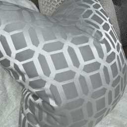 Luxury Cushion Cover, Silver Scatter Pillow Cover 18 - thumbnail 4