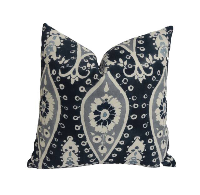 Designers Guild & William Yeoward - Kerani Midnight Stunning Designer Home Decor Cushion Cover Throw Pillow - image 1