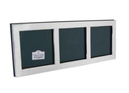 Three Pictures On Photo Frame Sterling Silver With Wooden Back By Jewelaridesigns - thumbnail 1
