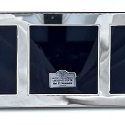 Three Pictures On Photo Frame Sterling Silver With Wooden Back By Jewelaridesigns - thumbnail 2