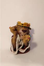 Robin Hood - Prince John. Handmade Polymer Clay Action Figure. Unique Collectible - thumbnail 1