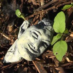 Male Ruins I Sculpture Polymer Clay On Copper - thumbnail 4