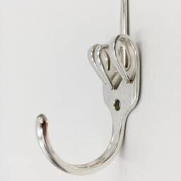 Mini Fork You Key Hook Vintage Reclaimed Silverware Wall Silverplate Hangers - thumbnail 2